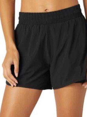 Beyond Yoga Black High-Rise Athletic Shorts